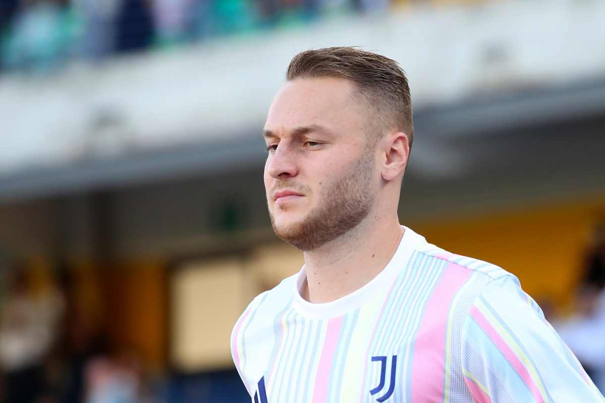 Koopmeiners durante il riscaldamento