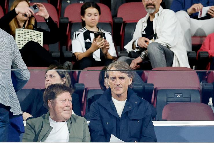 Mancini allo stadio Dall'Ara per Bologna-Juve