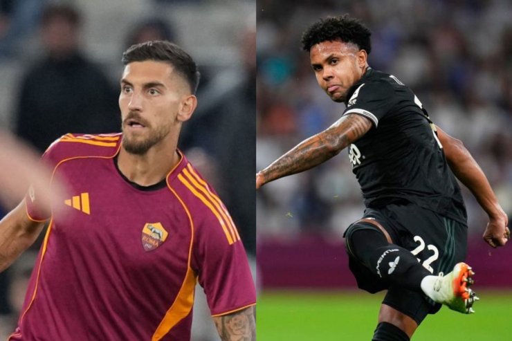 Pellegrini e McKennie in azione
