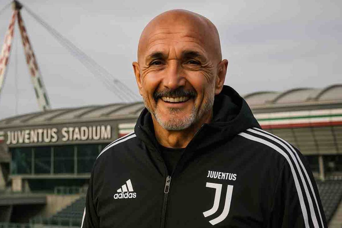Spalletti allenatore Juve: foto AI