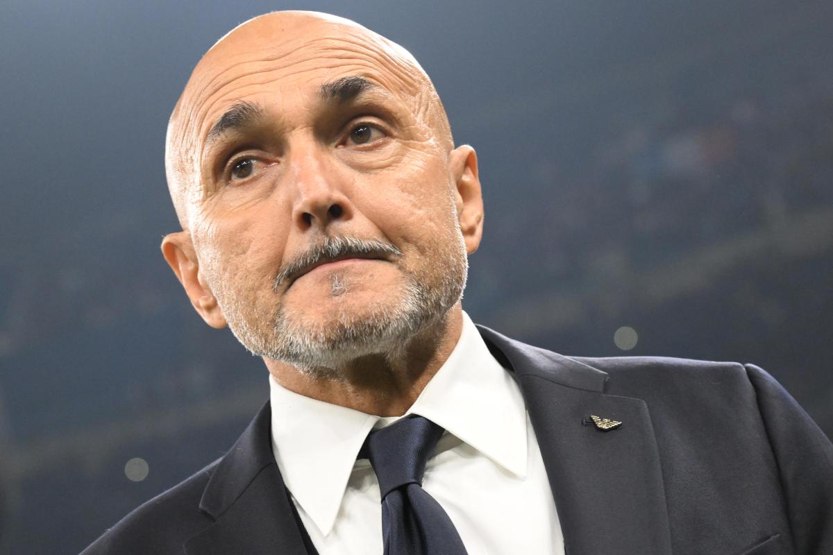 Spalletti prima di una partita