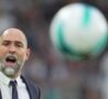 L'urlo di Tudor durante una partita della Juve