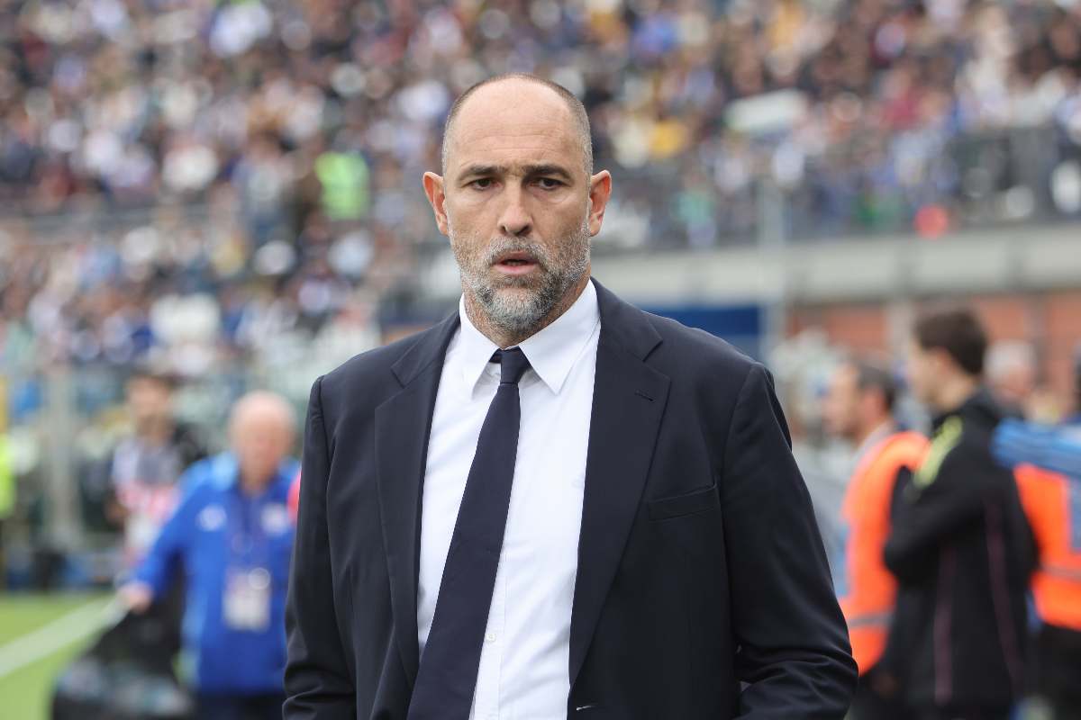 Tudor prima di una partita della Juve