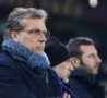 Giuntoli prima di una partita della Juve