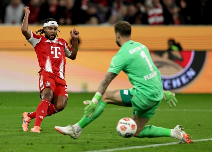 Gnabry in azione col Bayern