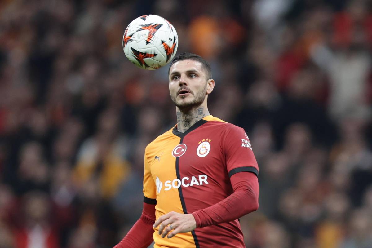 Icardi in azione col Galatasaray