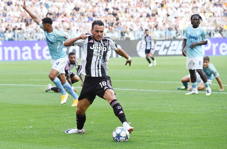 Kostic in azione con la Juve