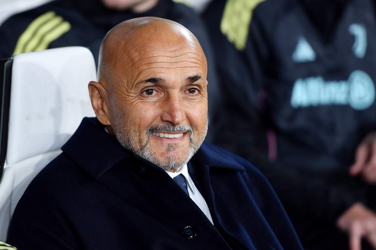 Il sorriso di Luciano Spalletti, allenatore della Juventus