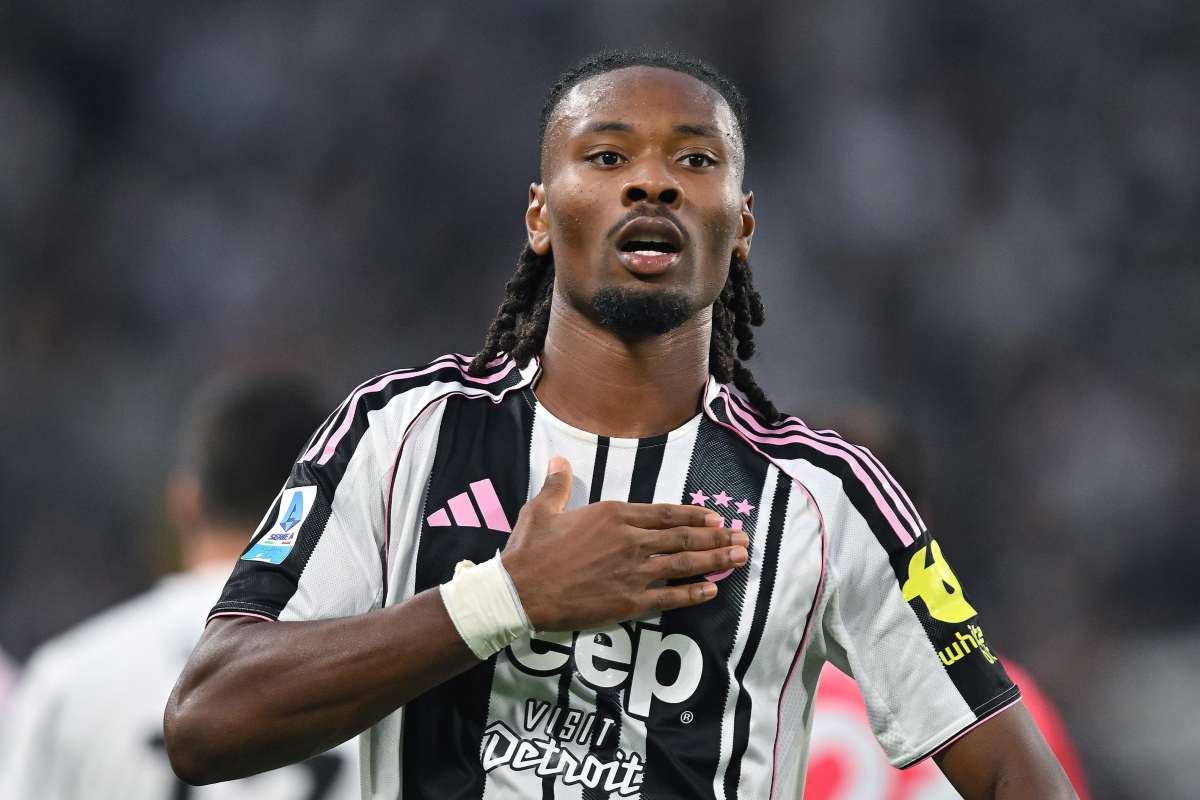 Thuram durante una partita della Juve