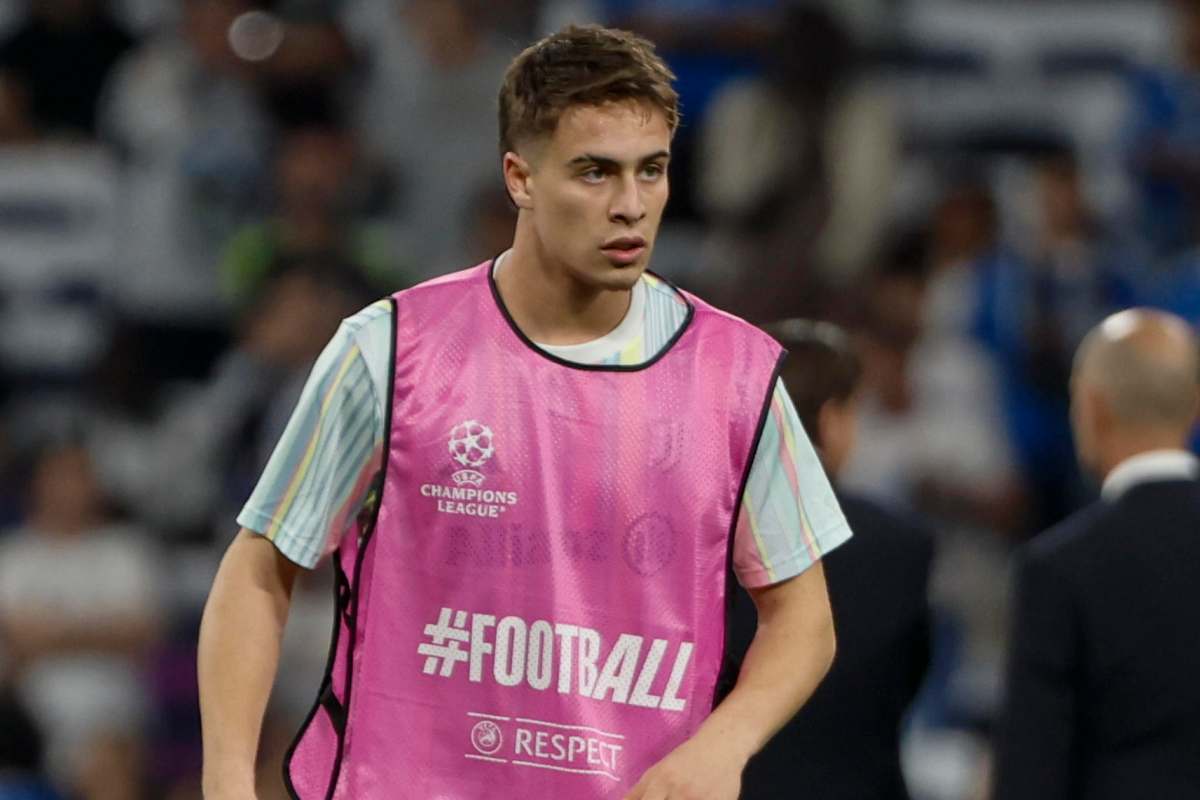 Yildiz prima di entrare in campo