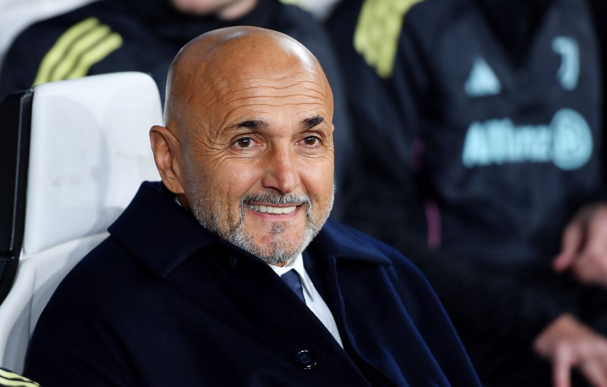 Spalletti prima di una gara con la Juve