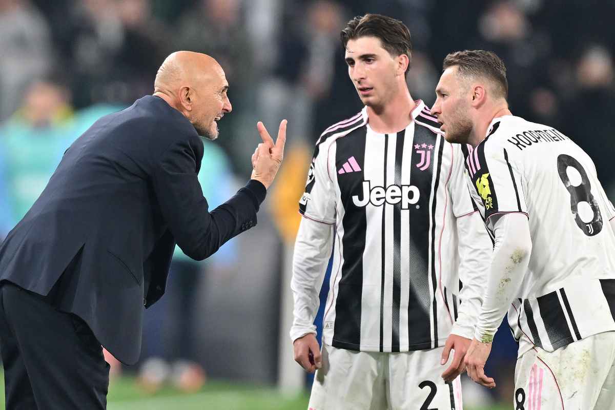 spalletti fa un segno a Miretti e Koopmeiners