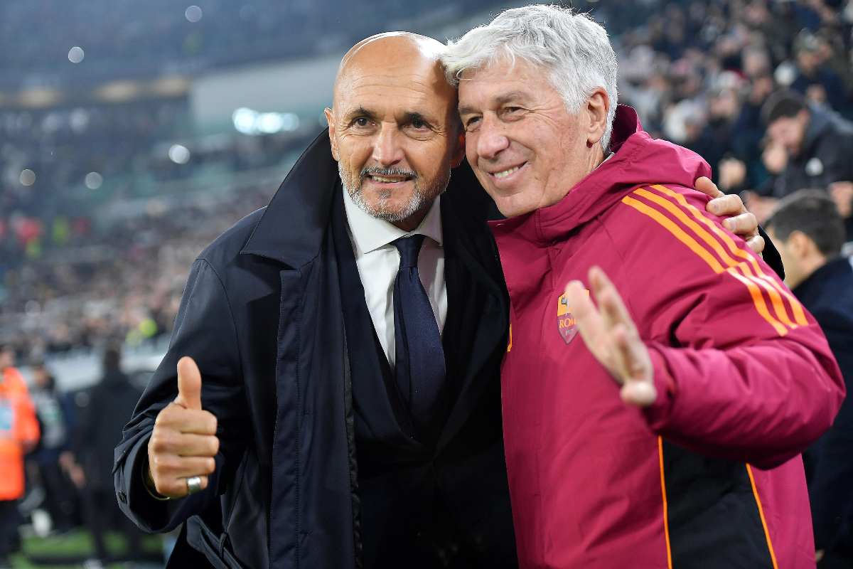 Spalletti e gasperini in posa