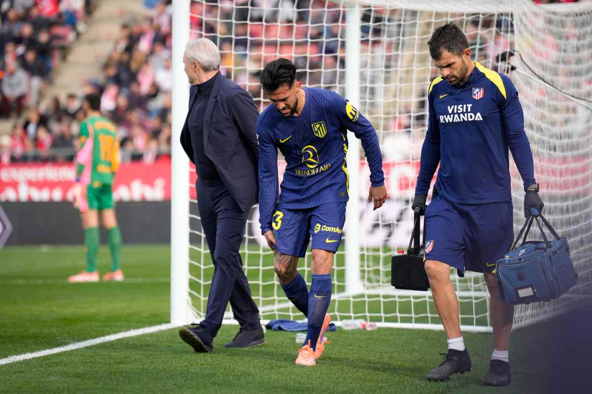 nico gonzalez esce infortunato