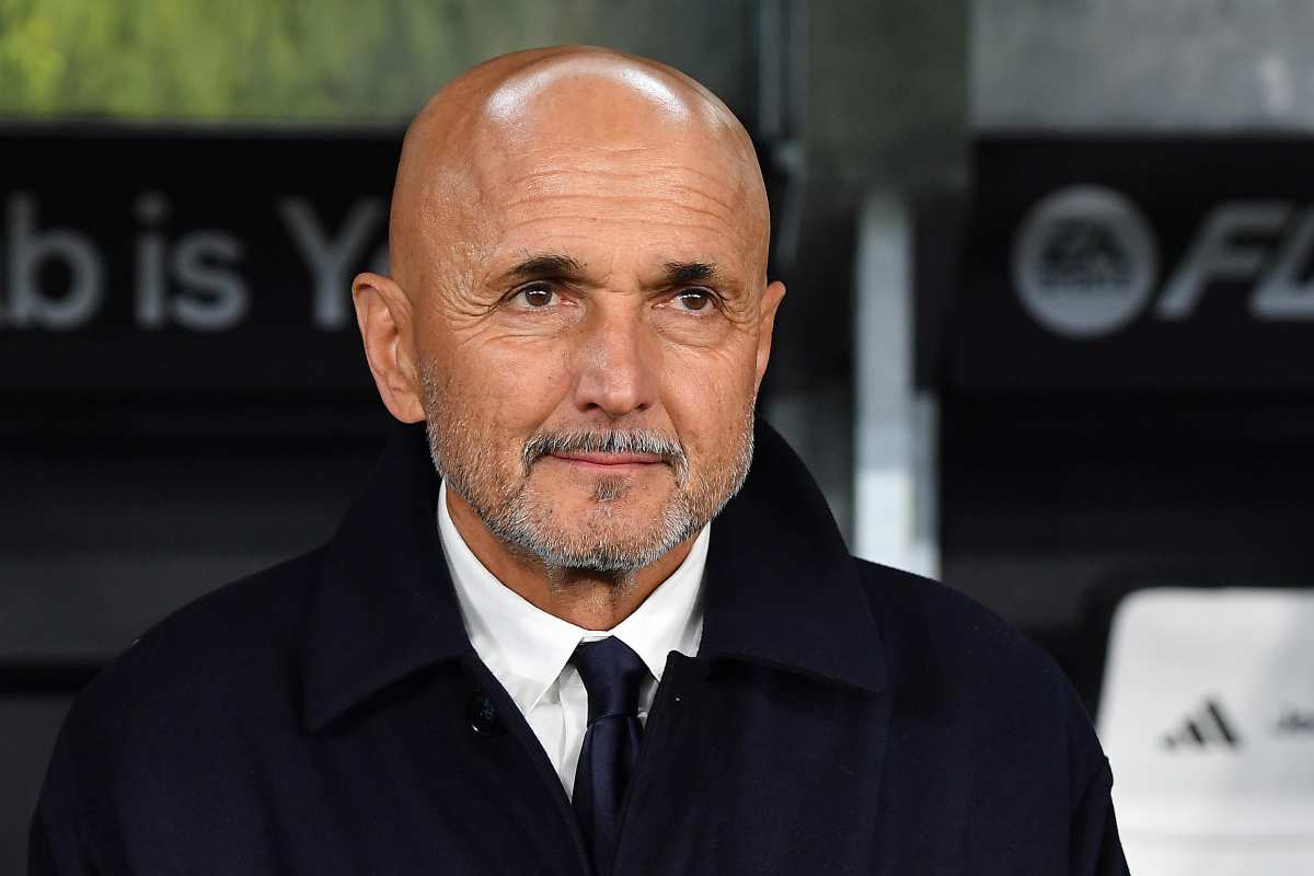 spalletti sorride in panchina