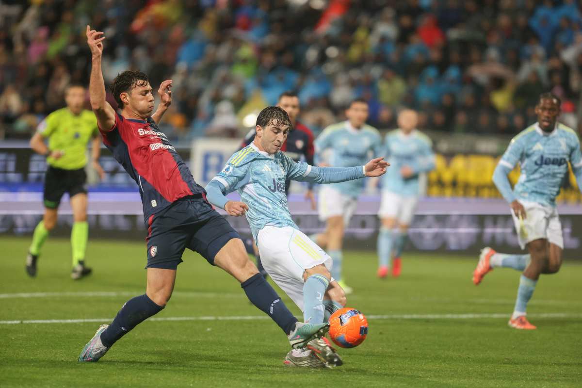 miretti prova a calciare