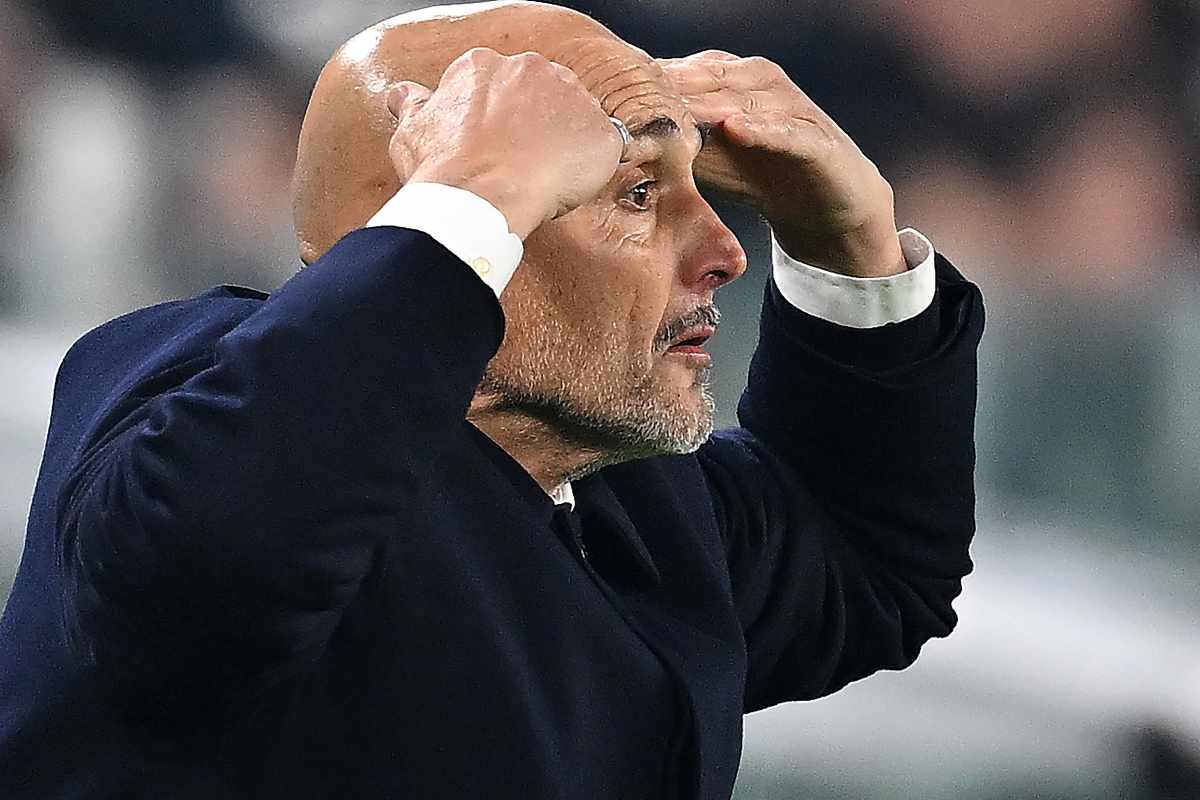 spalletti si indica la testa