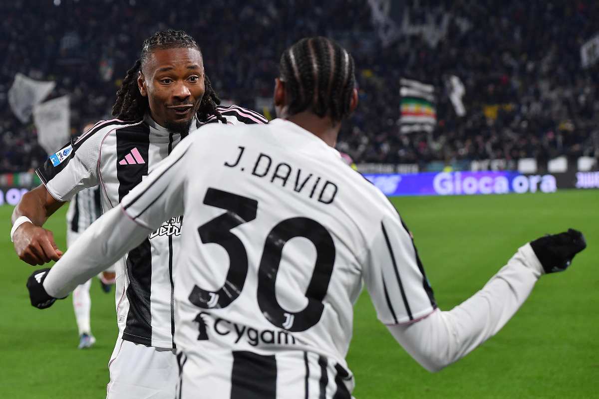 david esulta con thuram