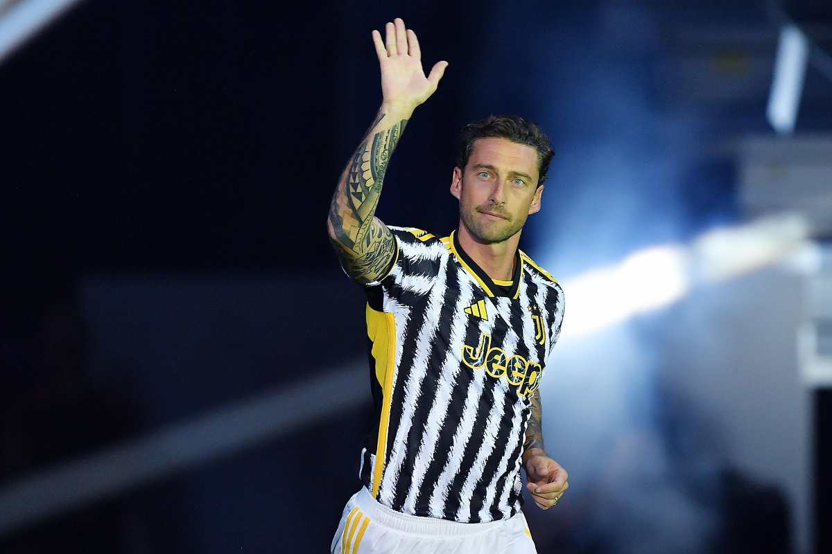 marchisio saluta durante la passarella