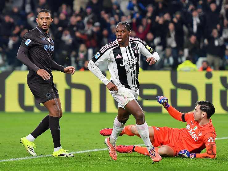 david dopo il gol al napoli