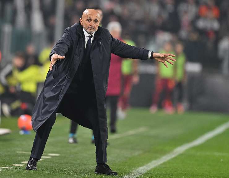 spalletti in panchina