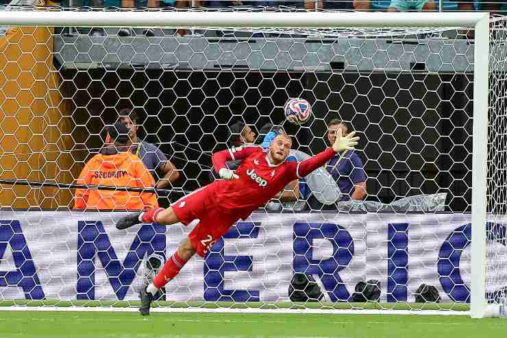 Michele Di Gregorio in azione