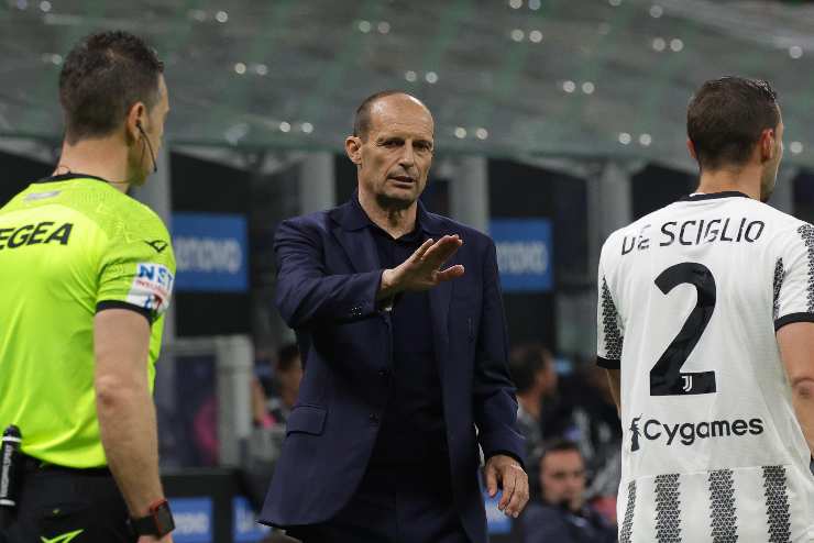 de sciglio e allegri  