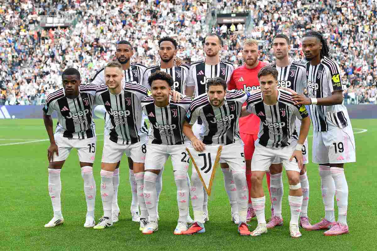 la formazione della juve
