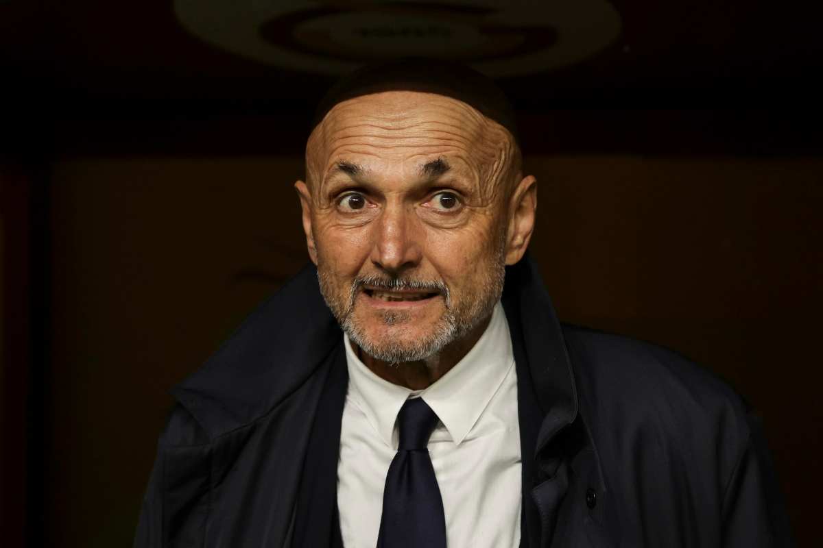 spalletti corrucciato
