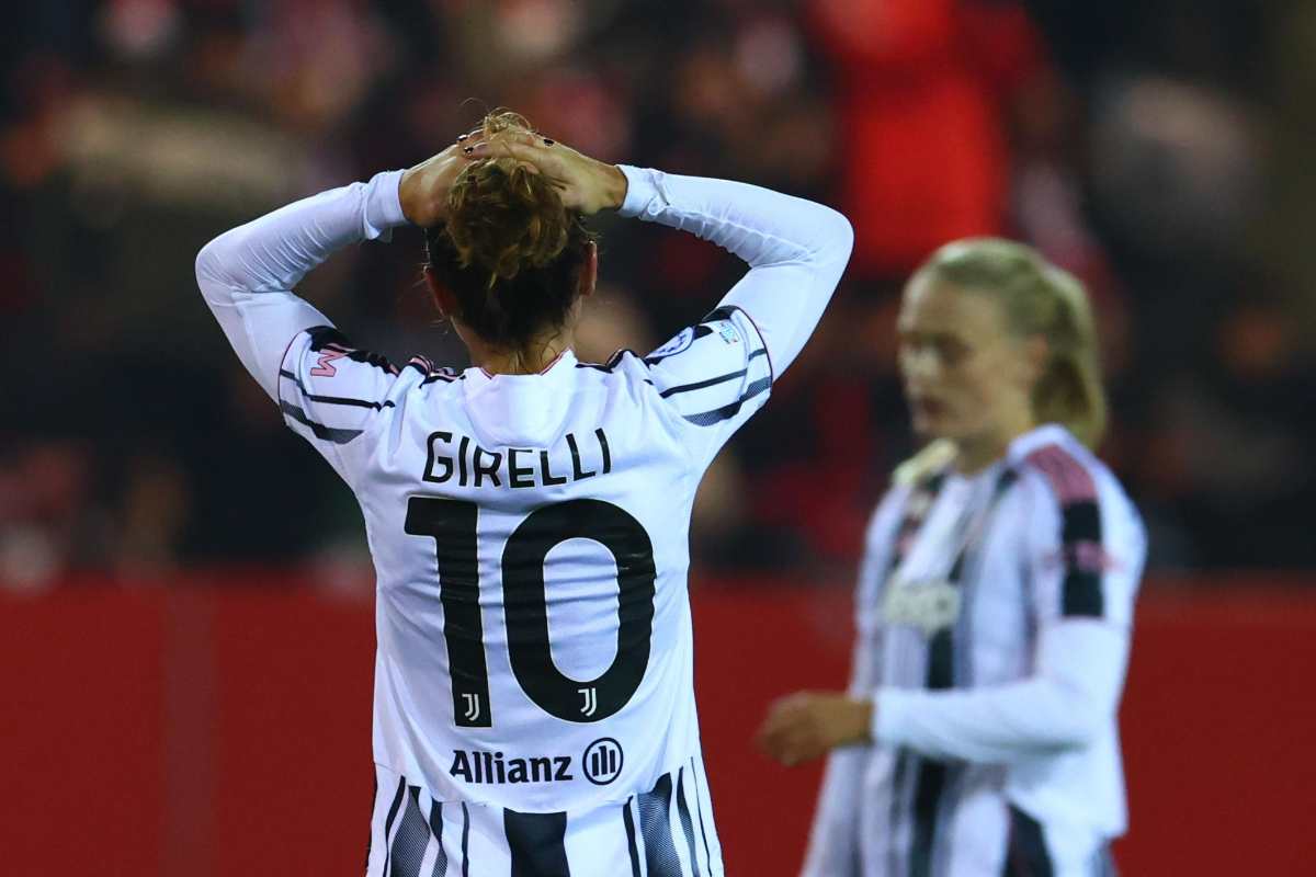 cristina girelli con la maglia della Juventus