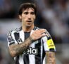 Sandro Tonali con la maglia del Newcastle