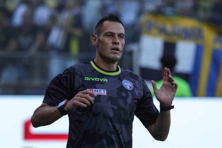 Mariani nel pregara di campionato