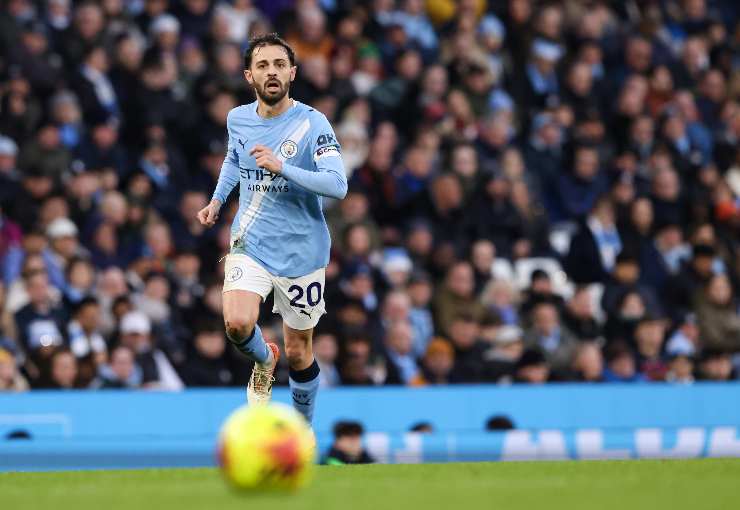 Bernardo Silva in azione