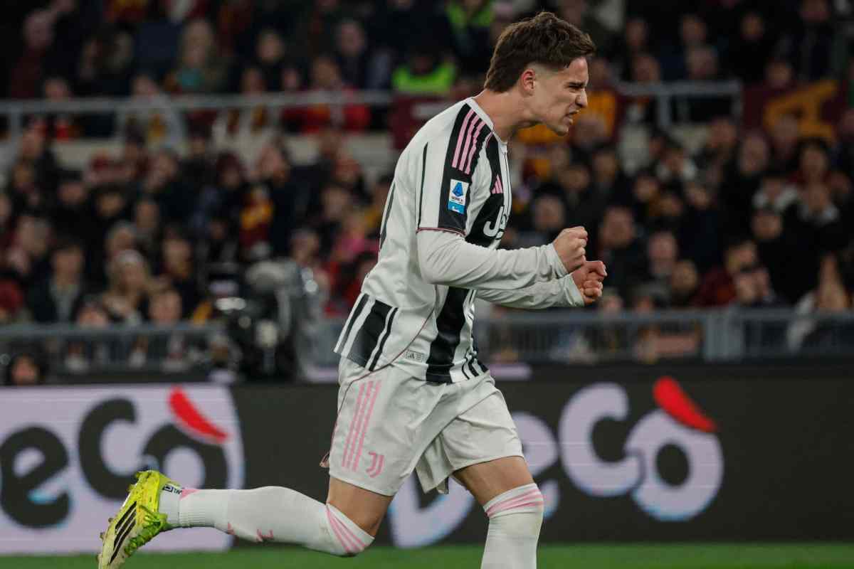 yildiz esulta dopo un gol