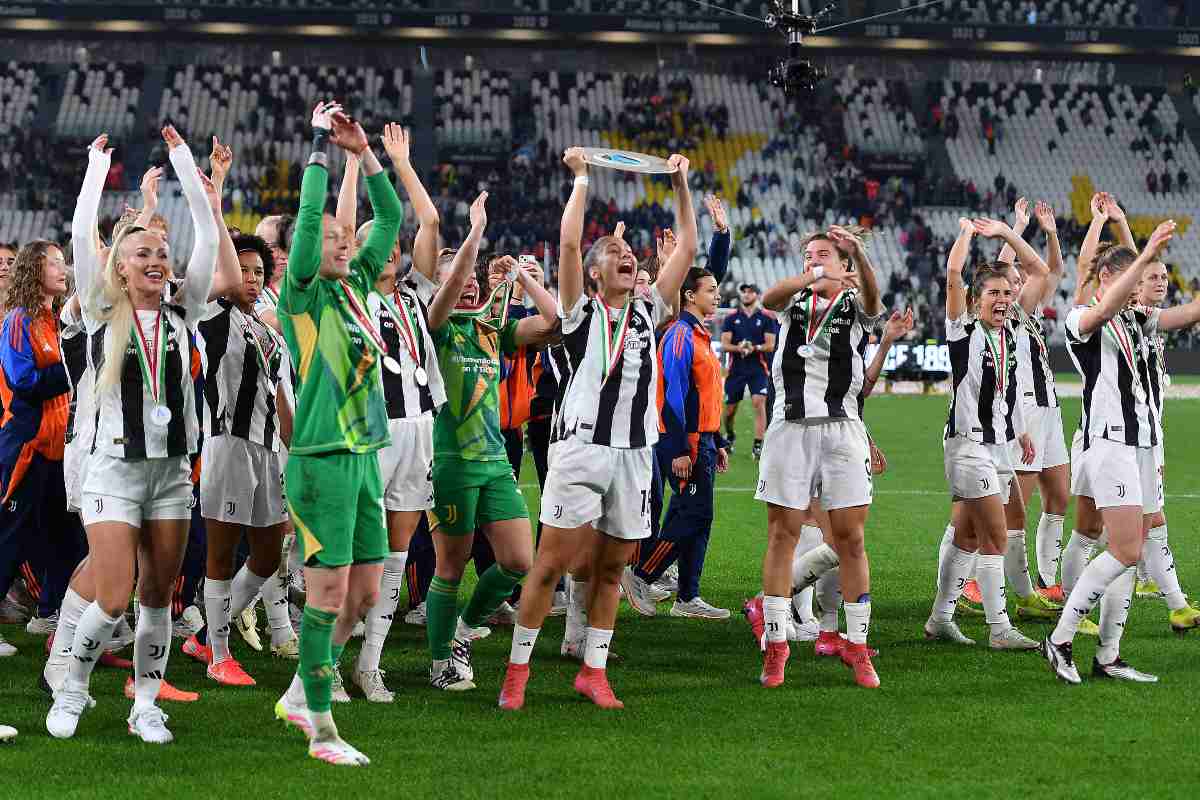 juventus woman esulta