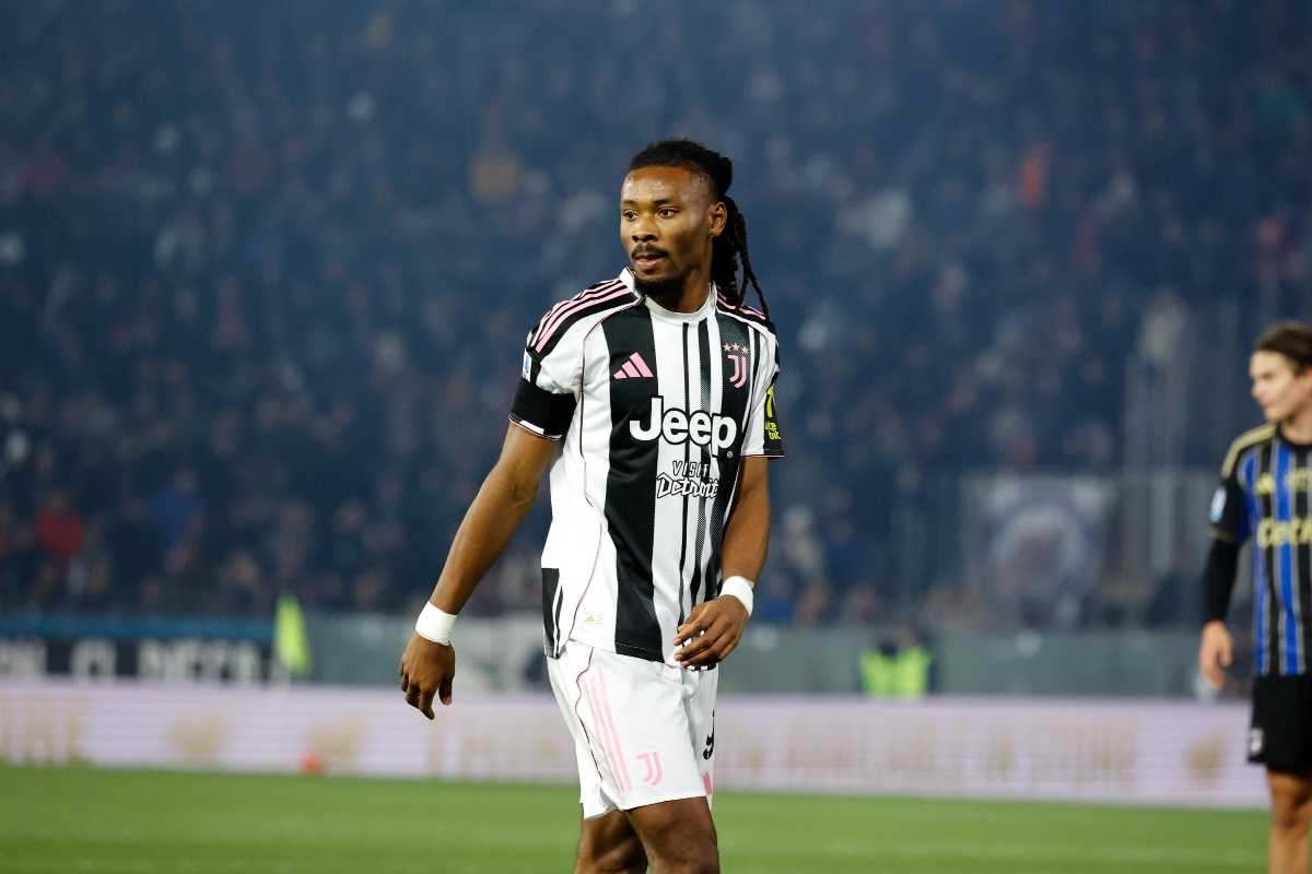 Thuram in campo con la Juve