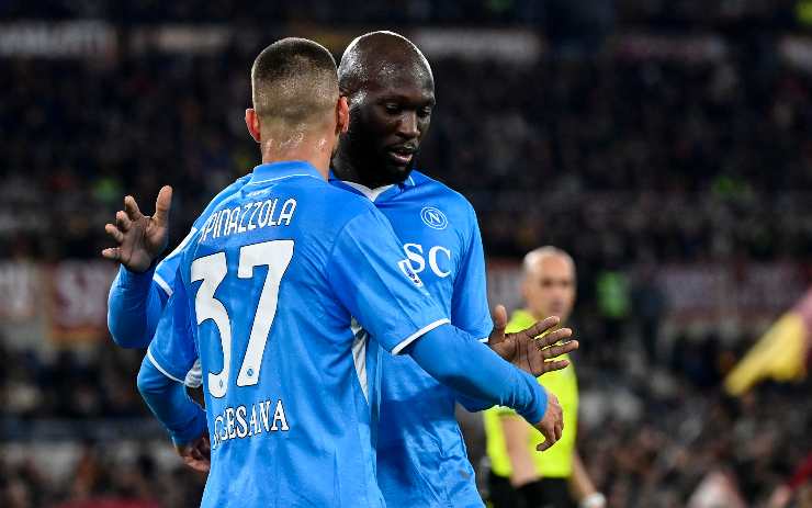 spinazzola con lukaku