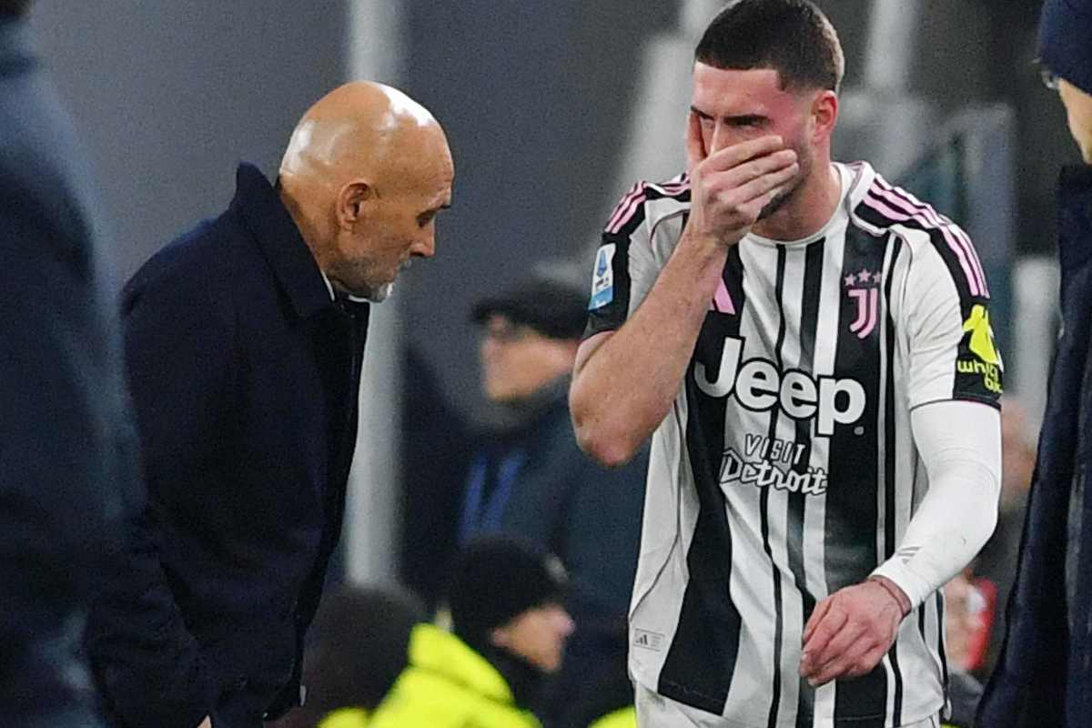 vlahovic parla con spalletti