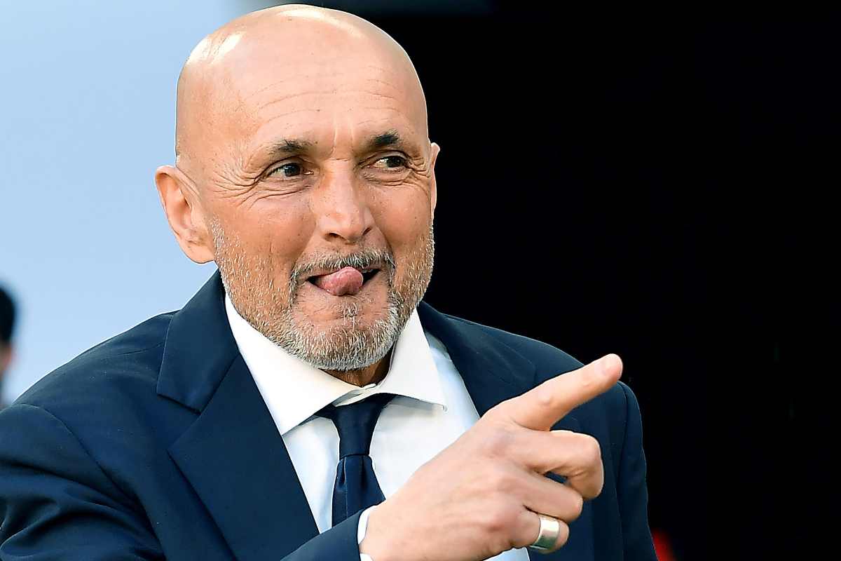 Luciano Spalletti sorride